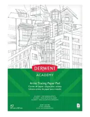 [Derwent] Academy Art and Craft Tracing Paper Pad A3 Portrait Orientation 25 Sheet in Multi