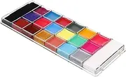 Face Body Paint Palette 20 Colors Water Activated Makeup Set for Adults Boys and Girls Halloween Party