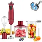 Immersion Blender 5 in 1 Hand Blender, 1000W Hand Mixer Stick,12 Speed Handhe...