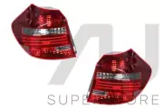 Pair LH+RH Tail Light Lamp No LED Tinted For BMW 1 Series E87 5 Door Hatch 07~11 (for: BMW)