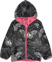 [Caihoyu] Sherpa Jacket Girls Zip Up Hoodie Toddler Boy Zip Up Jacket