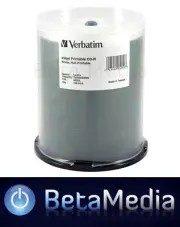 400 x Verbatim CD-R 52x blank discs - White Surface Inkjet Printable CD
