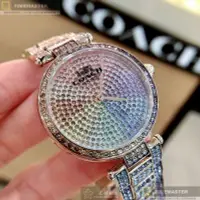 在飛比找Yahoo!奇摩拍賣優惠-COACH手錶,編號CH00059,34mm玫瑰金圓形精鋼錶