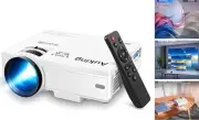Projector, 2024 Upgraded Mini Projector, Full HD 1080P Home Theater Video