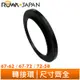 【ROWA 樂華】轉接環 鏡頭 濾鏡 67-62 67-72 72-58 mm 尺寸齊全