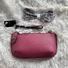 Joy Susan Women's Vegan Leather Wristlet Crossbody Clutch Bag W/ Removable Strap