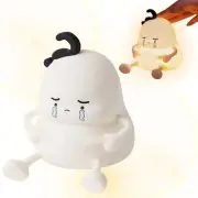 Kids Night Light 3 Level Dimmable Nursery Nightlight Cute Night Lamps Silicone
