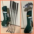 Cedars Golf DIRETTO Iron 5pcs & Malbon Golf Bag set right handed FLEX S Auth