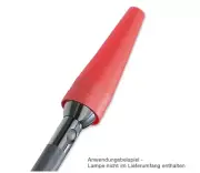 Maglite Red Traffic Wand for C or D Cell Flashlights Orange/Red