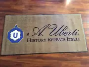 Uberti 3 x 6 foot Logo Mat Rug Perfect For Garage Or Entry NEW!