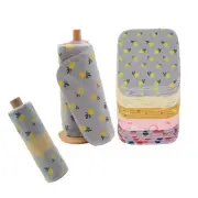 Paperless Towels Roll Washable Cotton Cloth, Reusable Paper Towels - 25 Pack ...