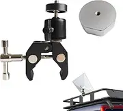 Starlink Mini Mount,Clamp Pole Mount Fits RVs Yachts Go-Karts and Car Roof Racks，Adjustable Angle Starlink Mini Accessories Compatible with Original Pipe Adapter