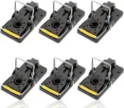Mouse Trap That Work Instantly Indoor Outdoor 6pcs Reusable Quick Kill