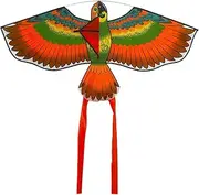Eagle Kites - Large Outdoor Toy, Easy Fly Bird Design | Spring High Flight Kite For Colorful Wind Slide Beach Games, Boys And Girls Giant Flying P