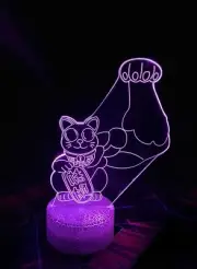 3D lamp LED 16 RGB colors