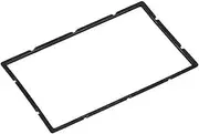 Vuzmode Radio Stereo Panel 2 Din Car Radio Fascia, for Grand Punto 2005-2009 Left Wheel Dash Mounting Installation Trim Frame Stereo Kit Car Radio Dashboard Panel