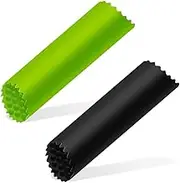 Silicone Garlic Peeler Skin Remover Roller Tube Tool for Kitchen (Green)