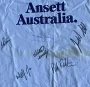 Memorial Drive Tennis Rio Challenge 1990s Stefan Edberg autographed T-shirt