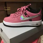 韓國代購 NIKE AIR FORCE 1 LV8 女款 粉黑白 休閒鞋 CT4683-600粉