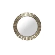 Best World 65cmx65cm Silver Round Modern Egypt Mirror