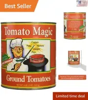 Tomato Ground Tomatoes - No. 10 Can - 6.6 lb - Flavorful and Convenient