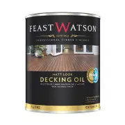 Feast Watson 1L Natural Matt Look Decking Oil - 1L