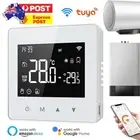 WiFi Heating Thermostat Battery Powered for Tuya APP Smart Room Thermostat White