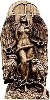 DUANYU Goddess Statue Lilith, Decorative Gaia/Hecate Nature Resin Figurine for Home Garden Art Decor, Landscape Ornaments Sculptures