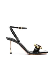 Jacquemus Crocodile Effect Stiletto Sandals