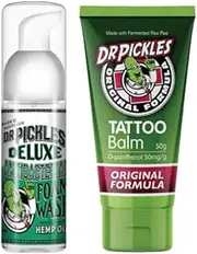 Dr Pickles Tattoo Balm and Foam Wash