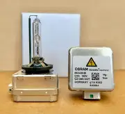 2x New OEM Osram D3S Xenon Bulbs Set HID Light Lamps Headlamps 66340 Germany (for: Porsche)