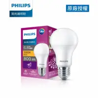 在飛比找momo購物網優惠-【Philips 飛利浦】超極光真彩版 6.8W LED燈泡