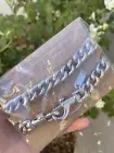 Coach CHUNKY SILVER CHAIN STRAP NEW AUTHENTIC BAG HANDLE 23 3/4 Inches CR457
