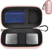 Heart Rate Monitor Case Compatible with AliveCor KardiaMobile Personal EKG/for AliveCor KardiaMobile 6L/ for Sec Heart Monitor. Storage Carrying Holder Fits for Pill Organizer -Rose Gold (Box Only)