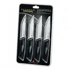 Scanpan Spectrum 4pc Jumbo Steak Knife Set - Black 4 Piece