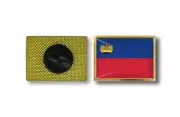 pins pin's flag national badge metal lapel backpack hat button liechtenstein