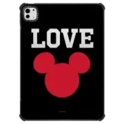 iPad Pro 11-inch (M4) iPad Impact Case Mickey Mouse Love Symbol Tablet Case