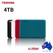 Toshiba HDD V10 4TB USB 3.0 2.5'' Portable External Hard Drive Disk