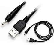 USB to DC 3.5mm Charger Adapter Cable for Foreo Bear Mini Foreo Baby Bear UFO Mini 2