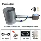 Waste Oil Burner Old Motor Oil Stove Cooking Heating Furnace Burning Tool