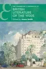 James Smith The Cambridge Companion to British Literature of the 193 (Paperback)
