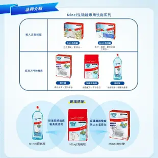 【德國Minel米諾】洗碗機專用12in1強效洗碗球洗碗錠-40球-含軟化鹽光潔潤乾