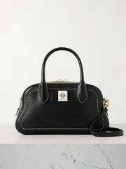 [BALLY] BALLY - Unda Leather Tote - Black - One size One size Black