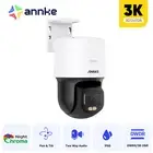 ANNKE 5MP Pan & Tilt PoE Security Camera Two Way Audio Full Color Night Vision