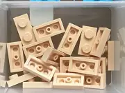 LEGO Parts - Light Nougat Plate 1 x 2 - No 3023 - QTY 20