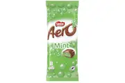 2 x Nestle Aero Mint Milk Chocolate Block 118g
