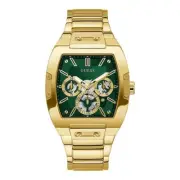 Guess Men's Wristwatch Phoenix GW0456G3 Stainless Steel Gold