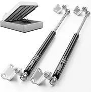 Vepagoo 30 Inch 35Lb/156N Gas Struts Shock Spring for RV Bed, Lift Support with L-Type Mounts for RV Door Storage Bar Boat Hatch Window Basement Floor TV Cabinet Trap, 2pcs (1 Pair)