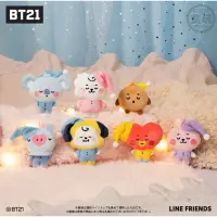 在飛比找蝦皮購物優惠-日本正版 bandai bt21 娃娃吊飾盒玩 RJ Tat