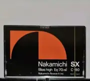 New Nakamichi Ferricobalt Audio Tape SX C-90 High Bias 90 min Cassette Tape